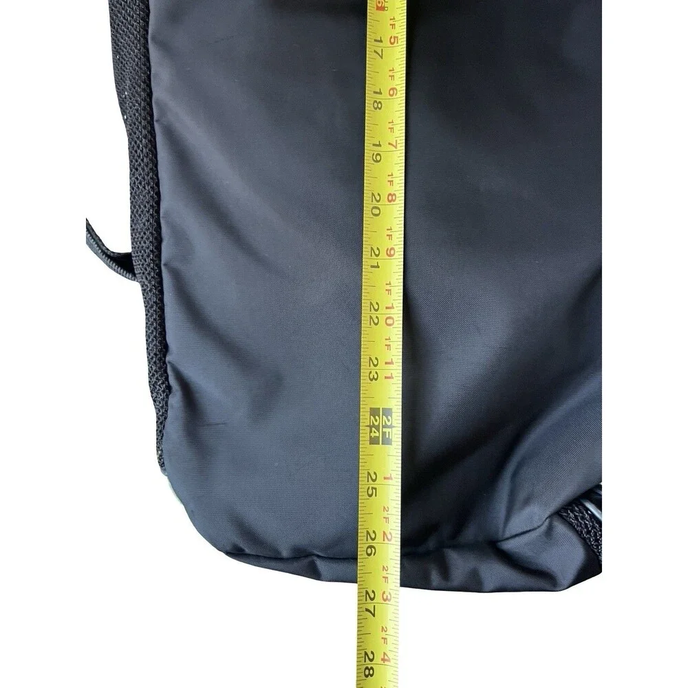 Nike‎ Duffel Gym Bag Black Volt Green Sports Training Travel Shoulder Bag Medium